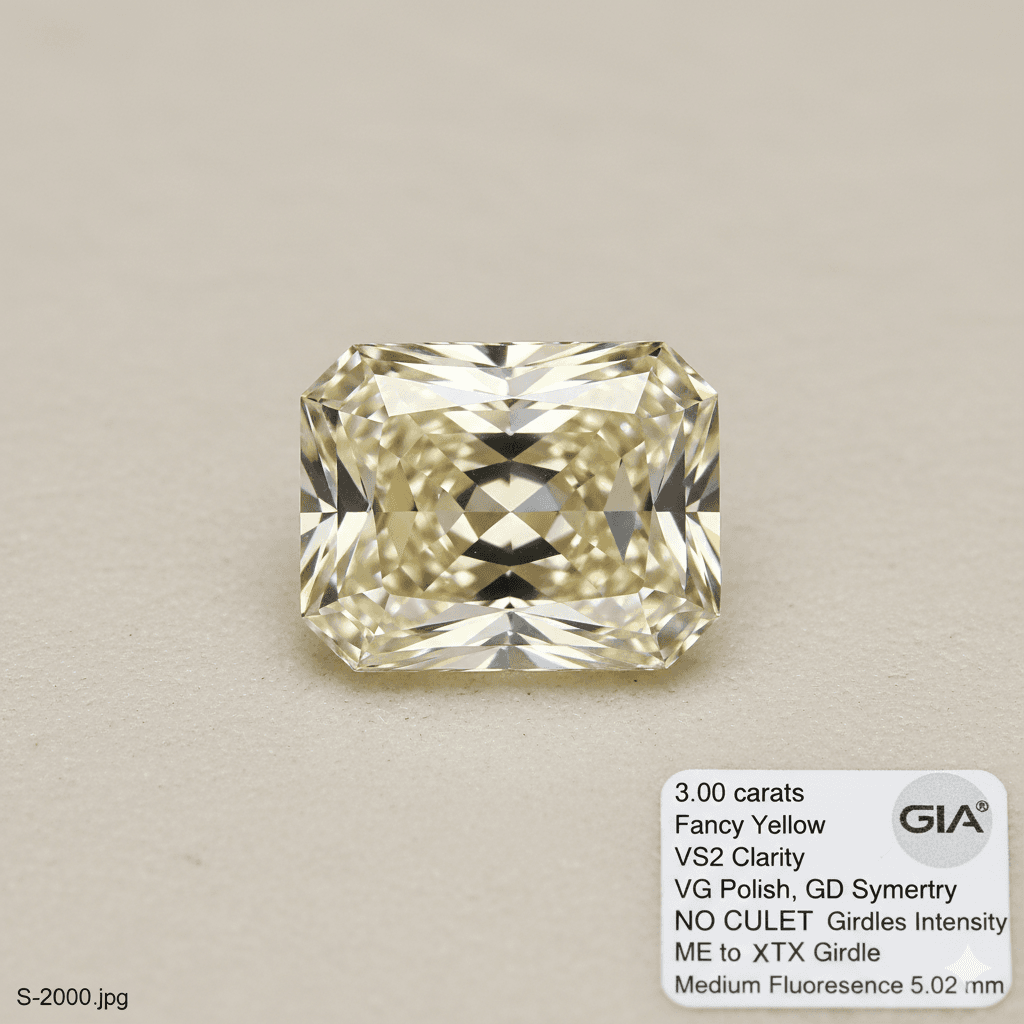 Radiant 3.0 ct