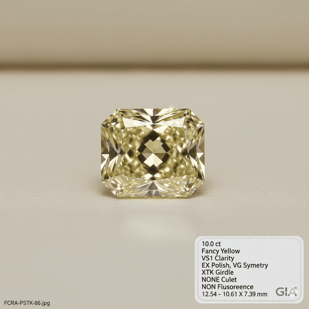 Radiant 10.0 ct