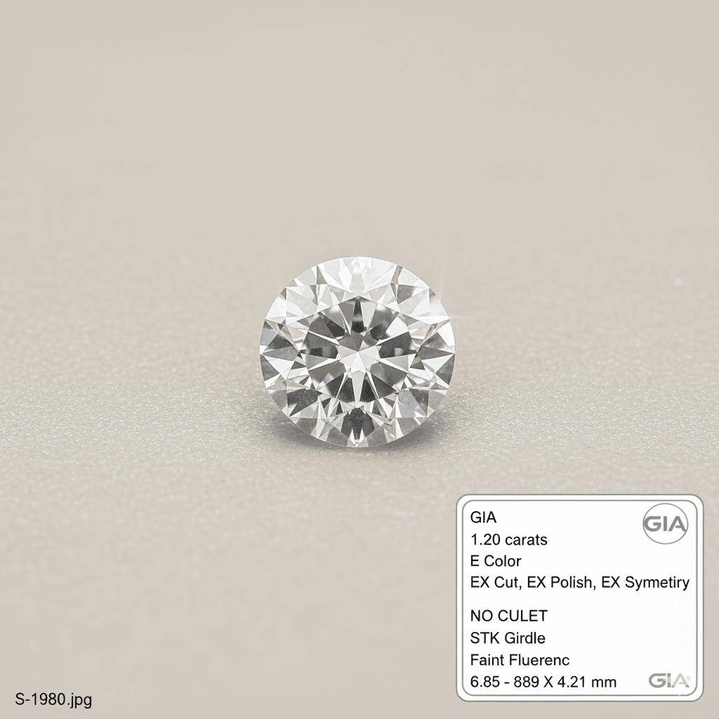 Round 1.2 ct