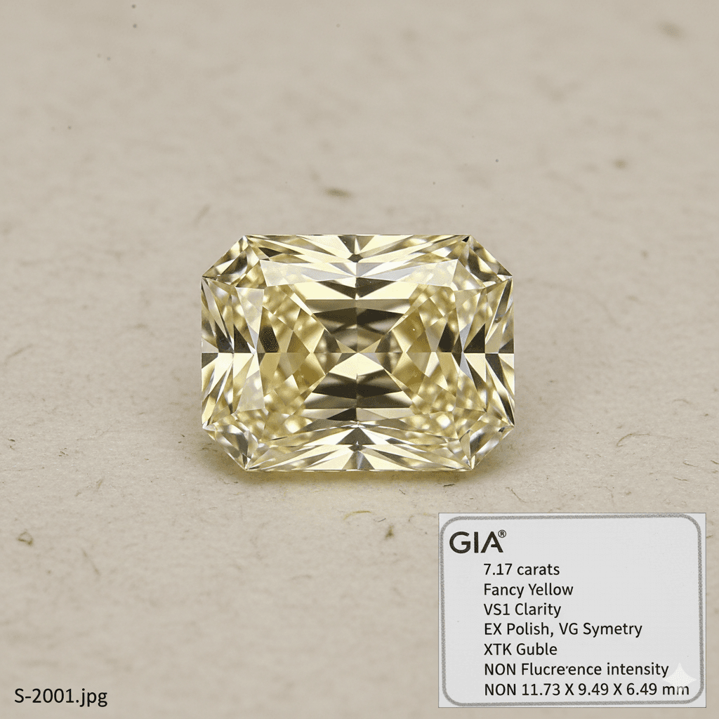 Radiant 7.17 ct