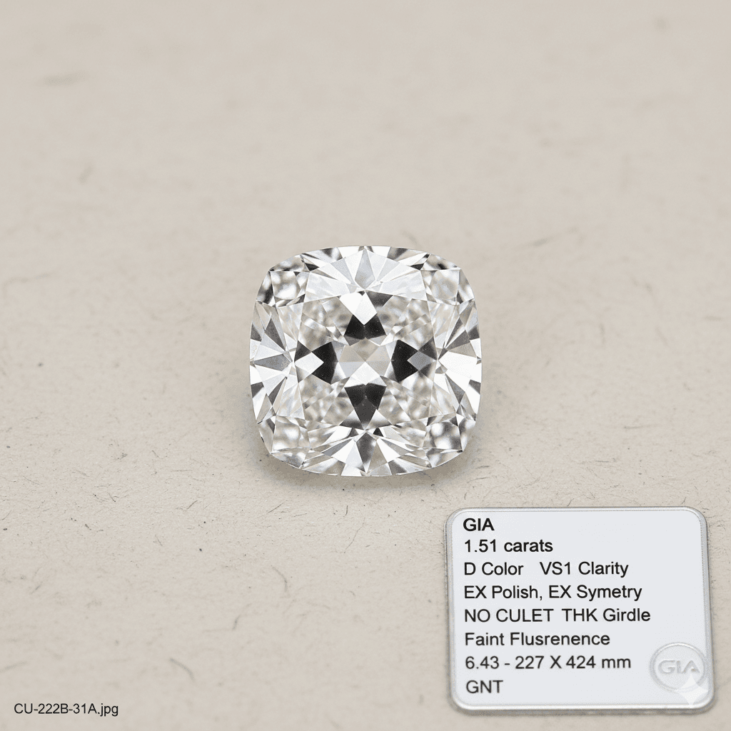 Cushion 1.51 ct