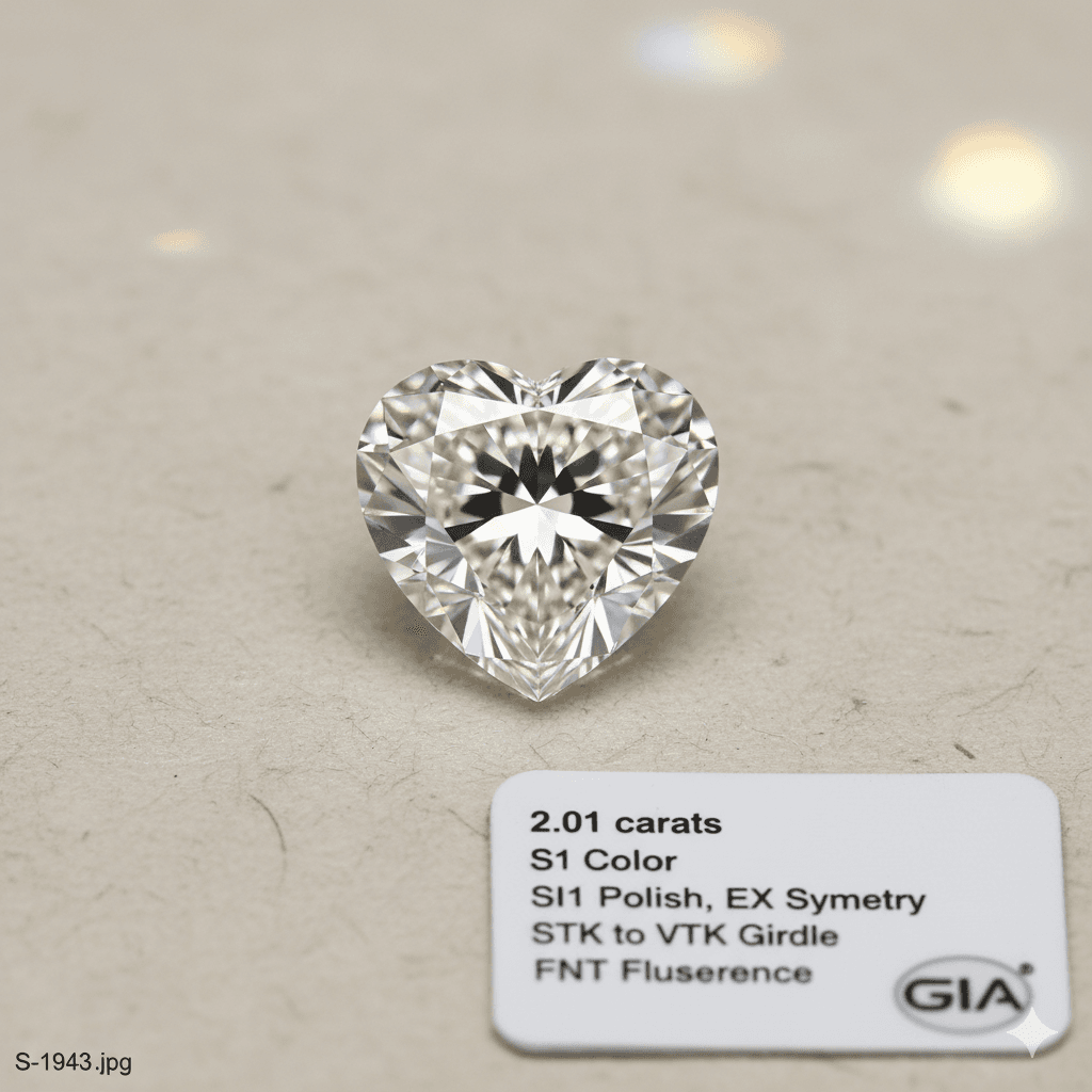 Heart 2.01 ct