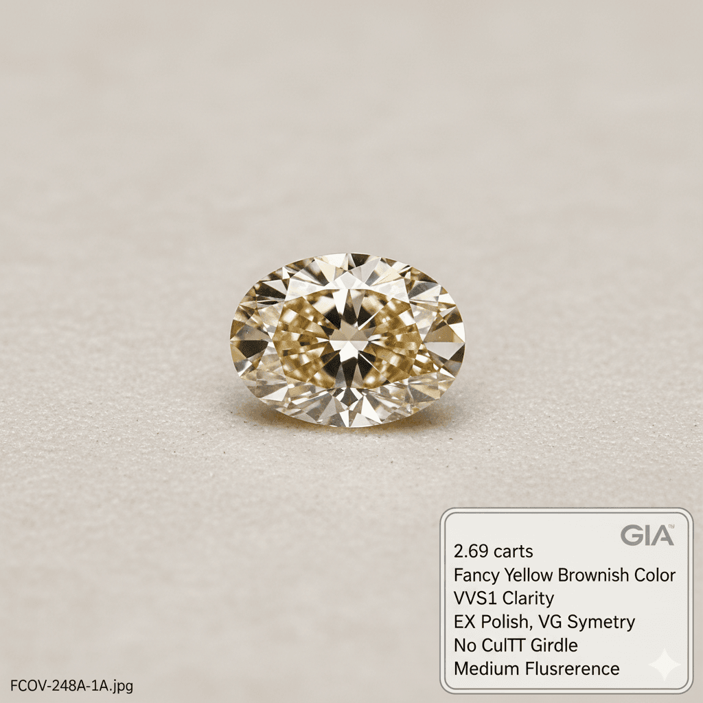 Oval 2.69 ct