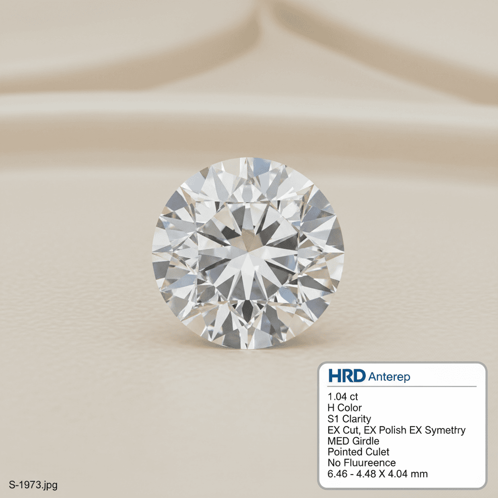 Round 1.04 ct